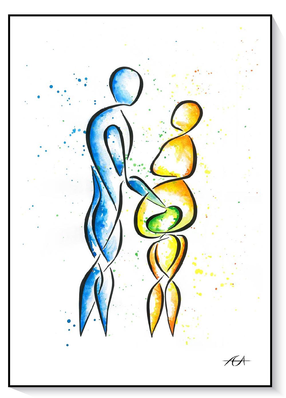 Gravid Malet