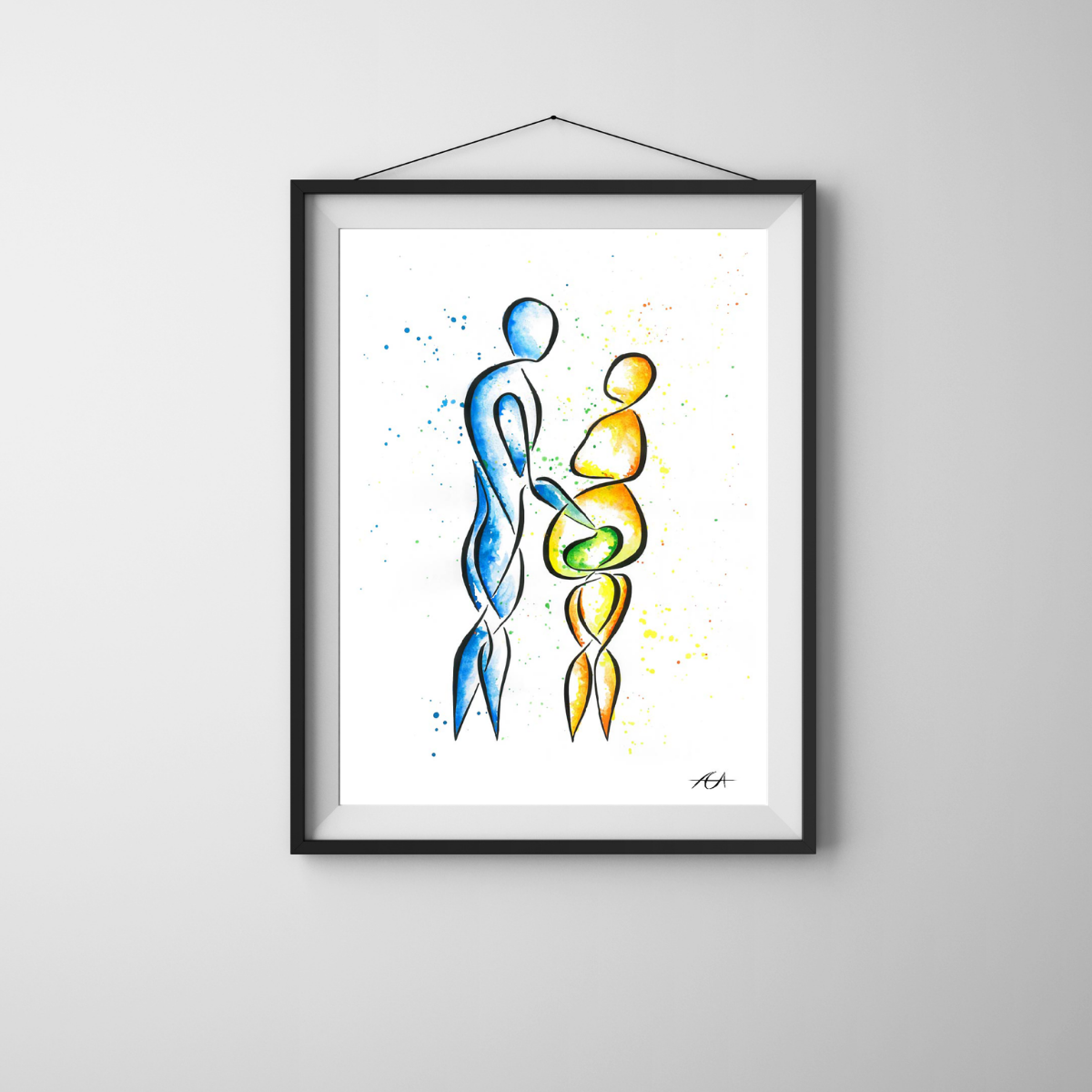 Gravid Malet