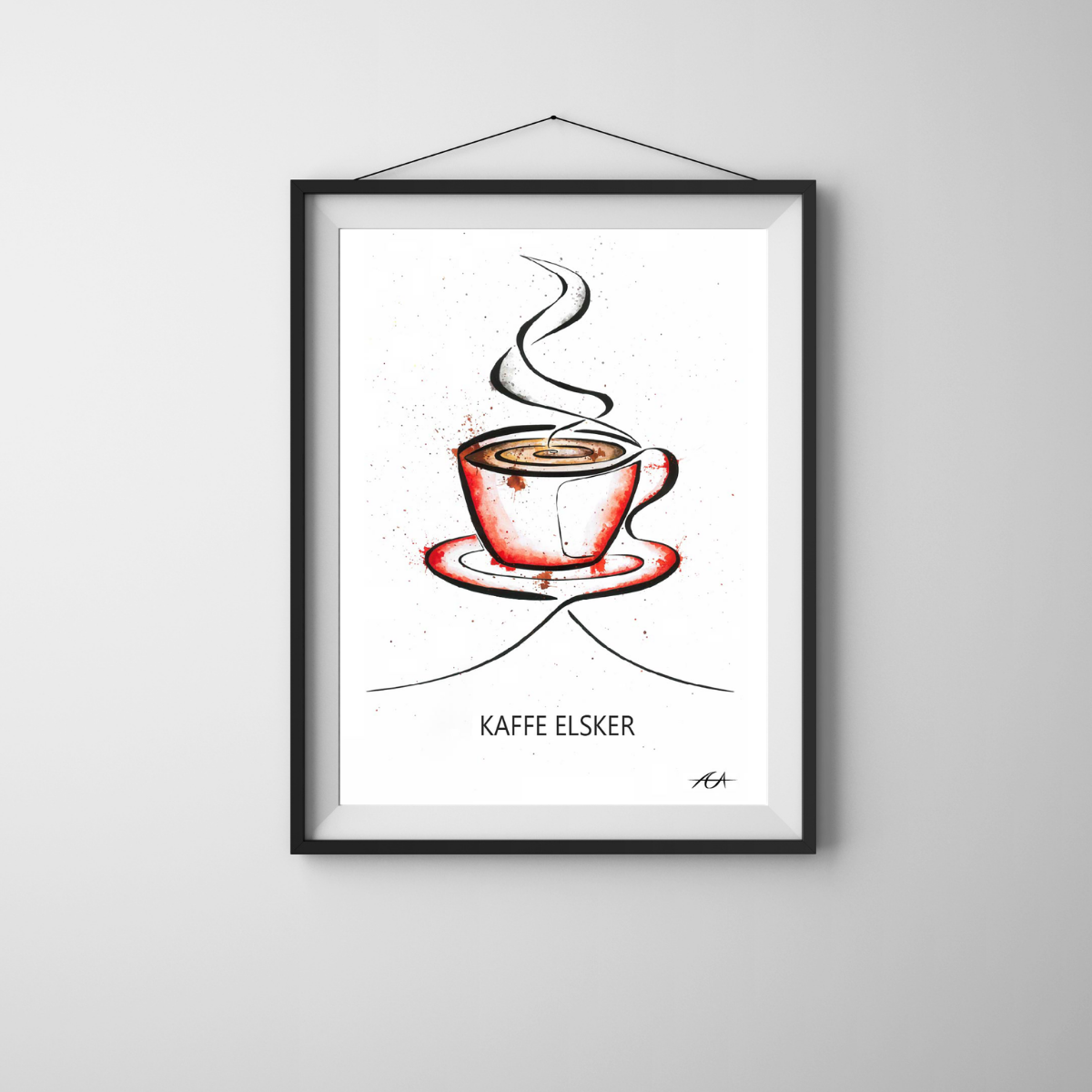 Kaffe elsker Malet