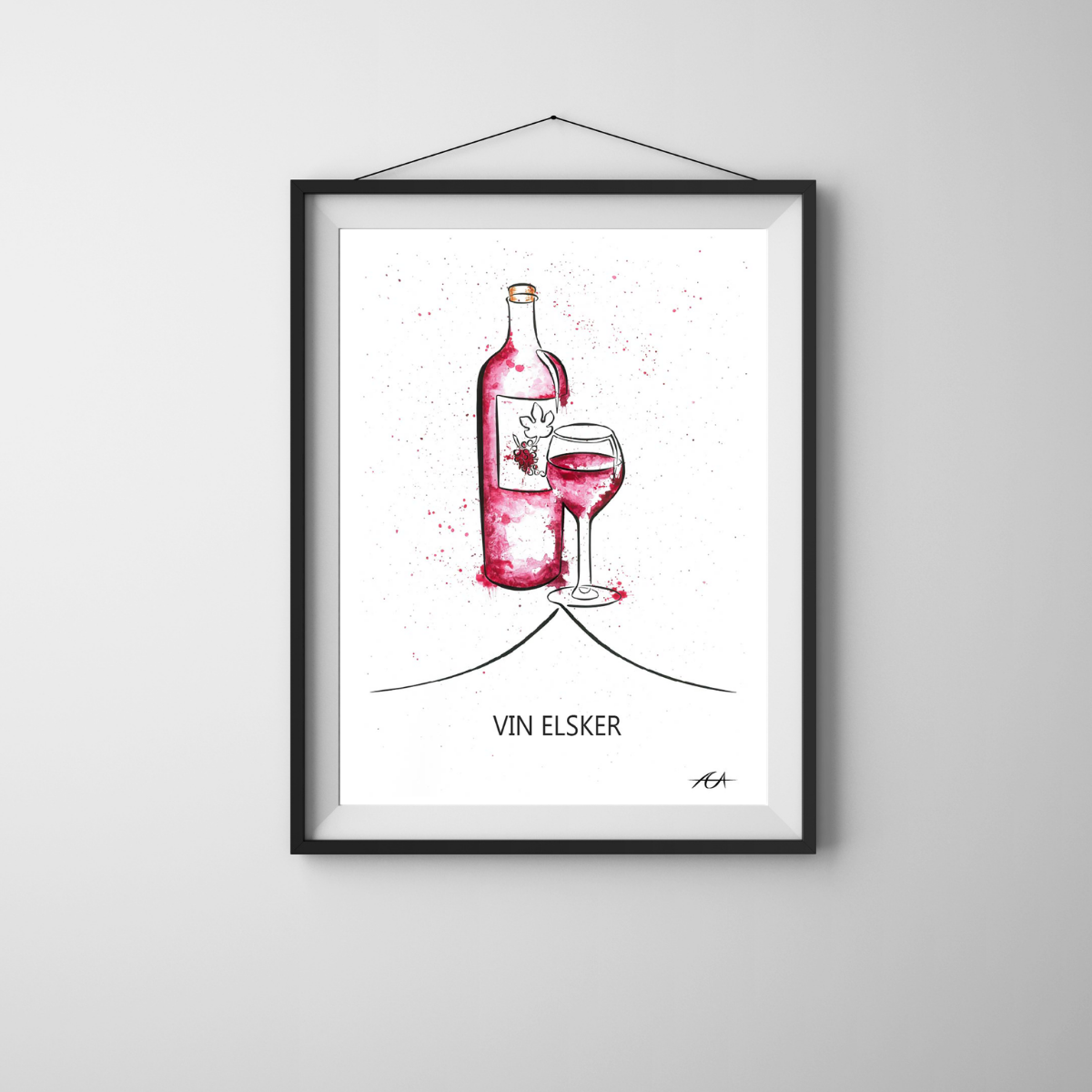 Vin elsker Malet