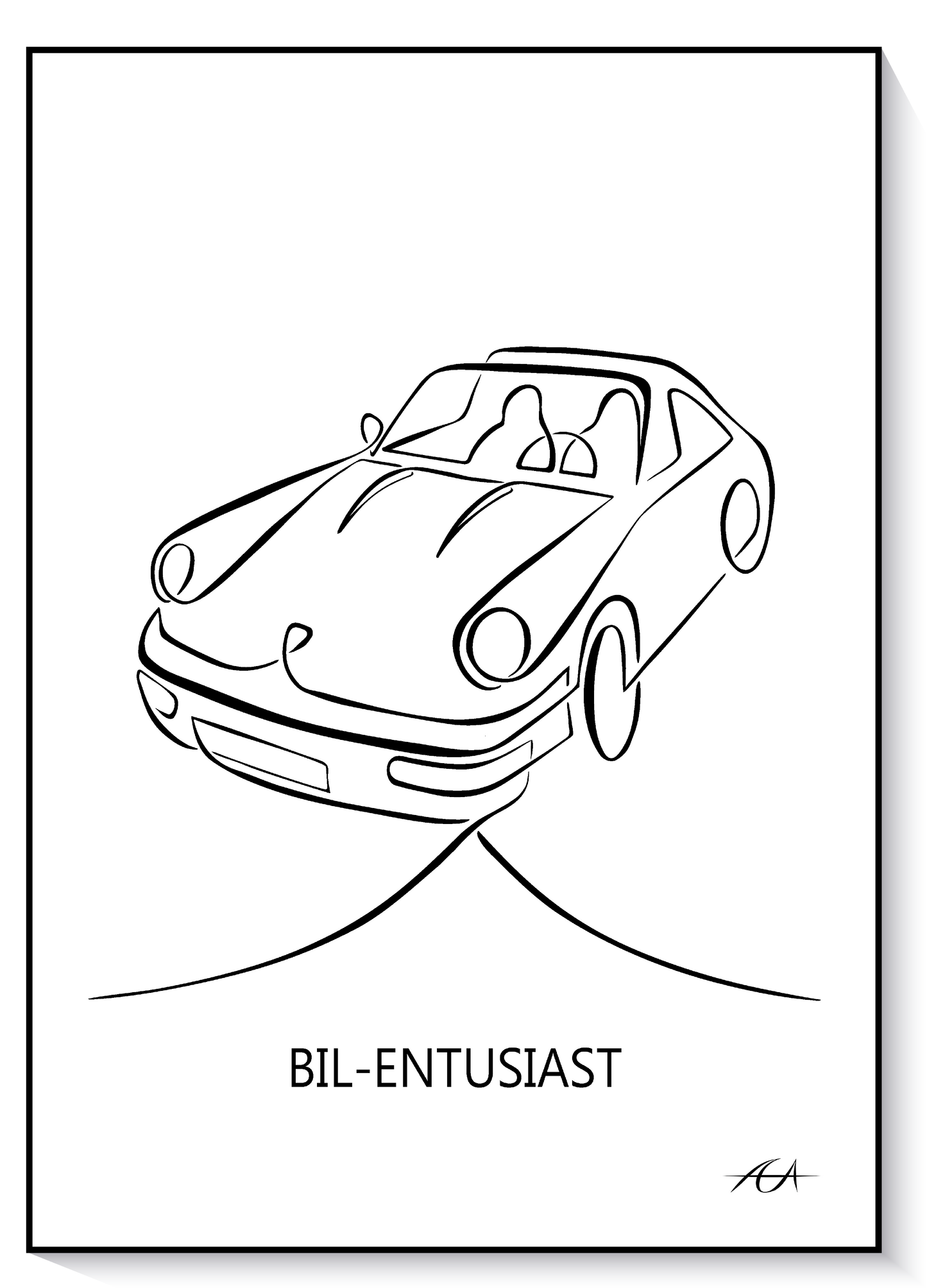 Bil-entusiast - AEArt