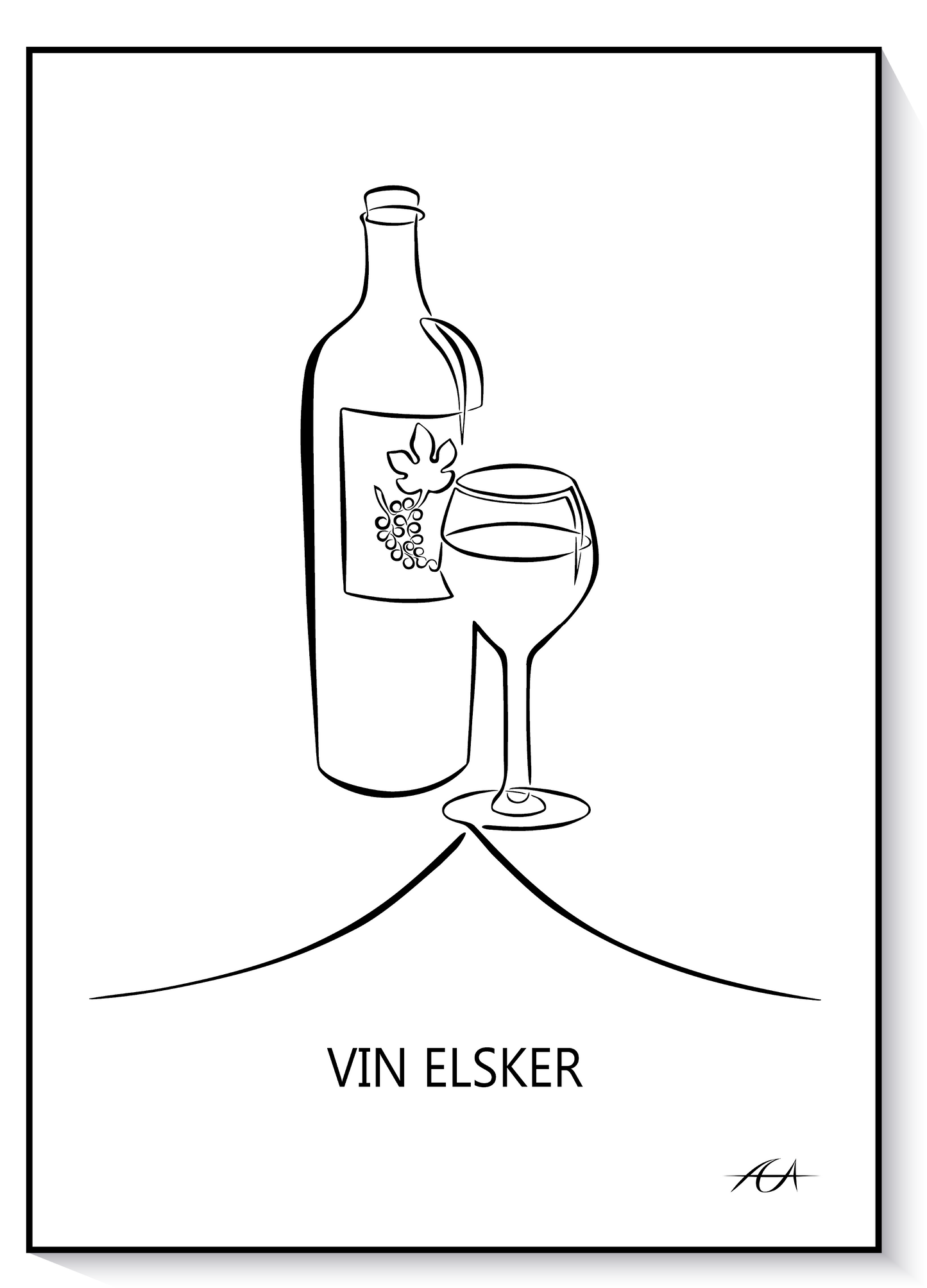 Vin elsker - AEArt
