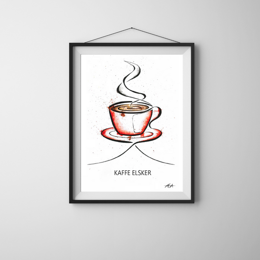 Kaffe elsker Malet