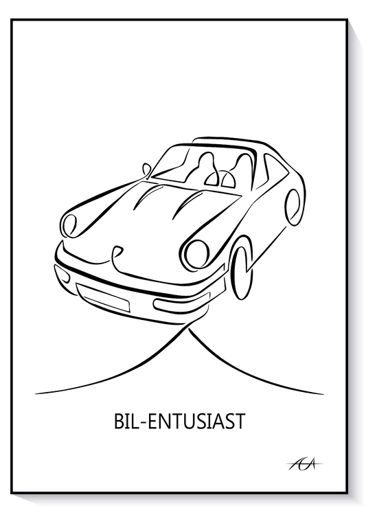 Bil-entusiast - AEArt