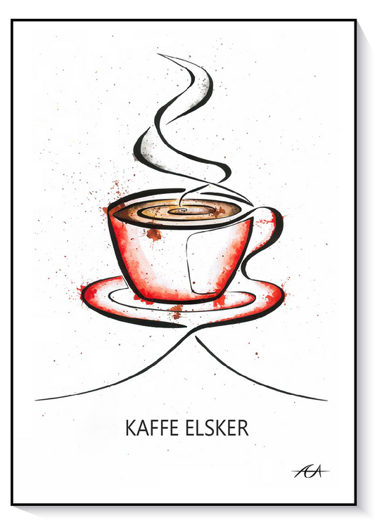 Kaffe elsker Malet