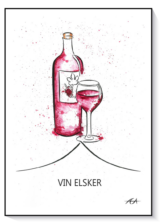 Vin elsker Malet